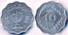 Pakistan 1981 10 Paisa Coin KM#36